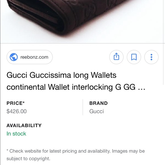 GUCCI Continental wallet...100% authentic! - Picture 7 of 7